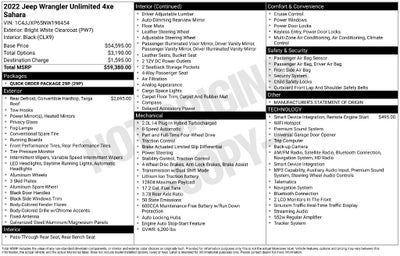 2022 Jeep Wrangler Unlimited Sahara 4xe