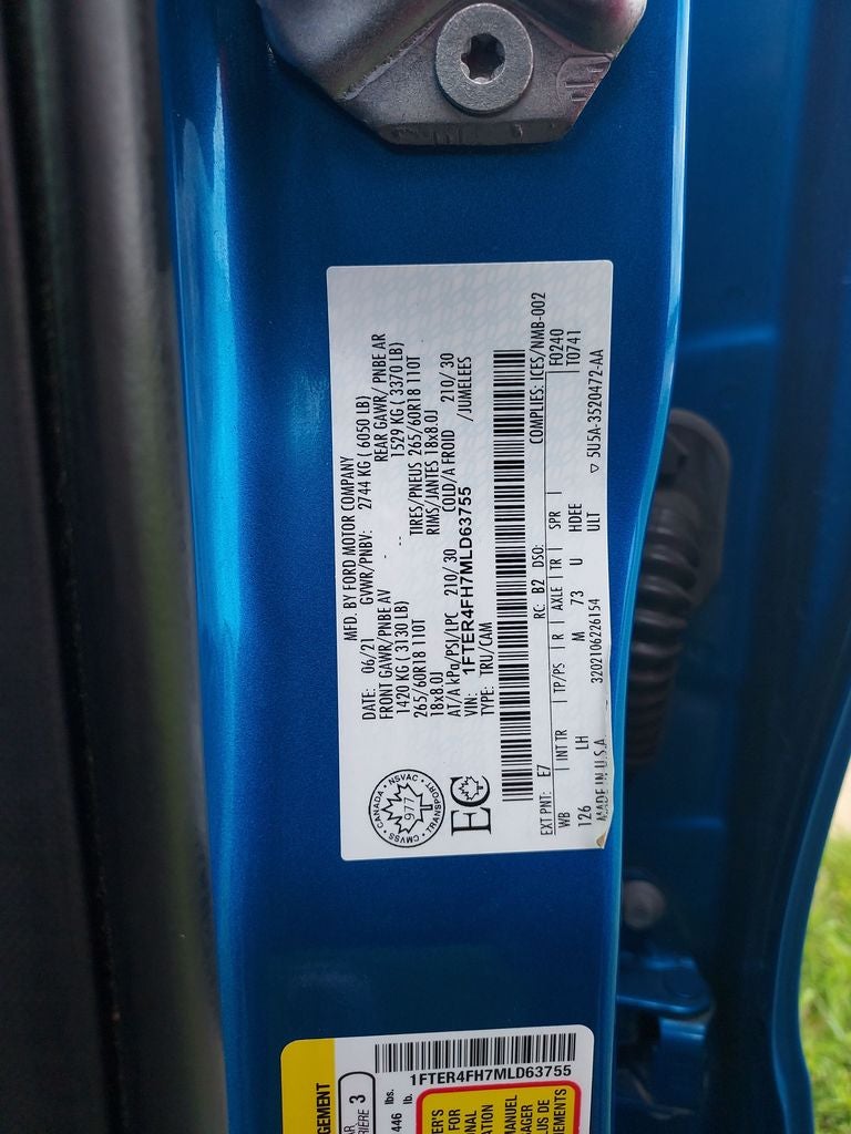 2021 Ford Ranger XLT