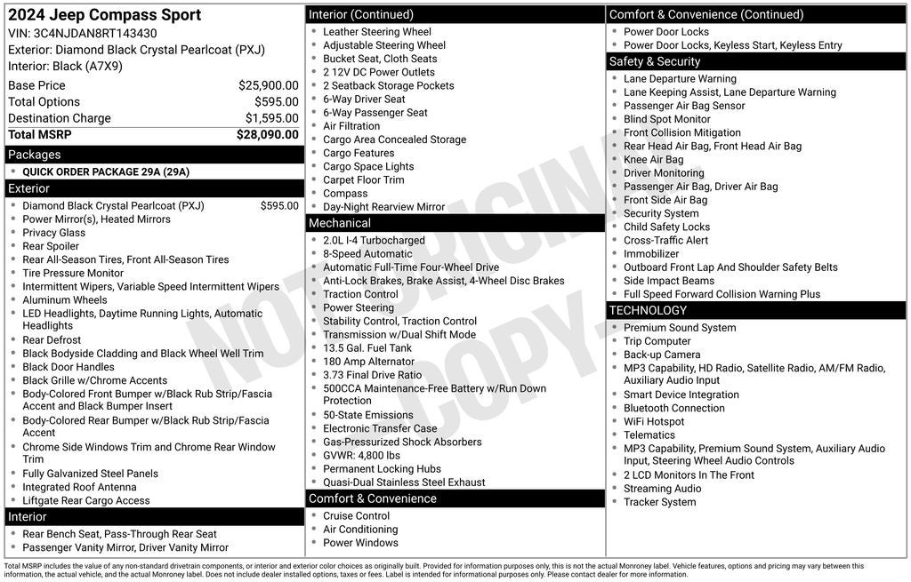 2024 Jeep Compass Sport