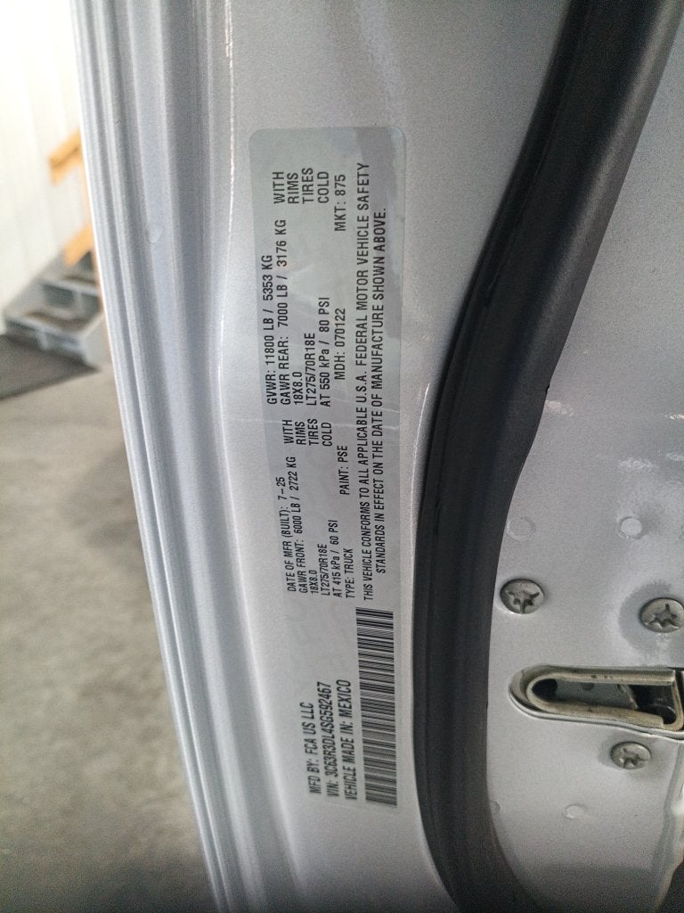 2025 RAM 3500 Big Horn
