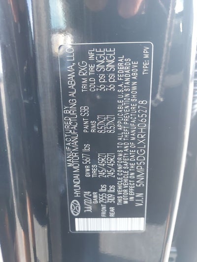 2024 Hyundai Santa Fe Calligraphy