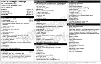 2024 Kia Sportage SX-Prestige