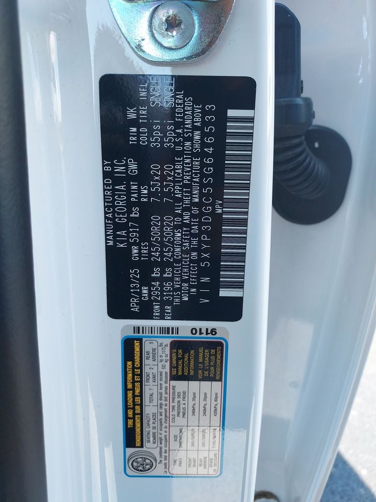 2025 Kia Telluride EX