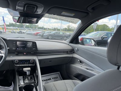 2023 Hyundai Elantra Hybrid Blue