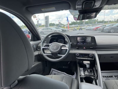 2023 Hyundai Elantra Hybrid Blue