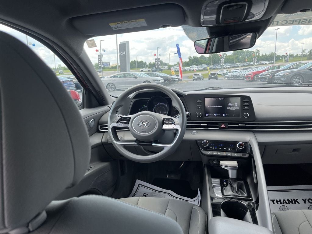 2023 Hyundai Elantra Hybrid Blue