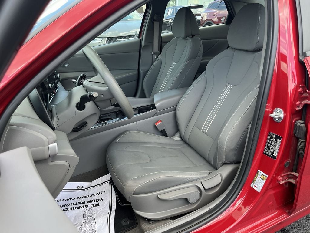 2023 Hyundai Elantra Hybrid Blue