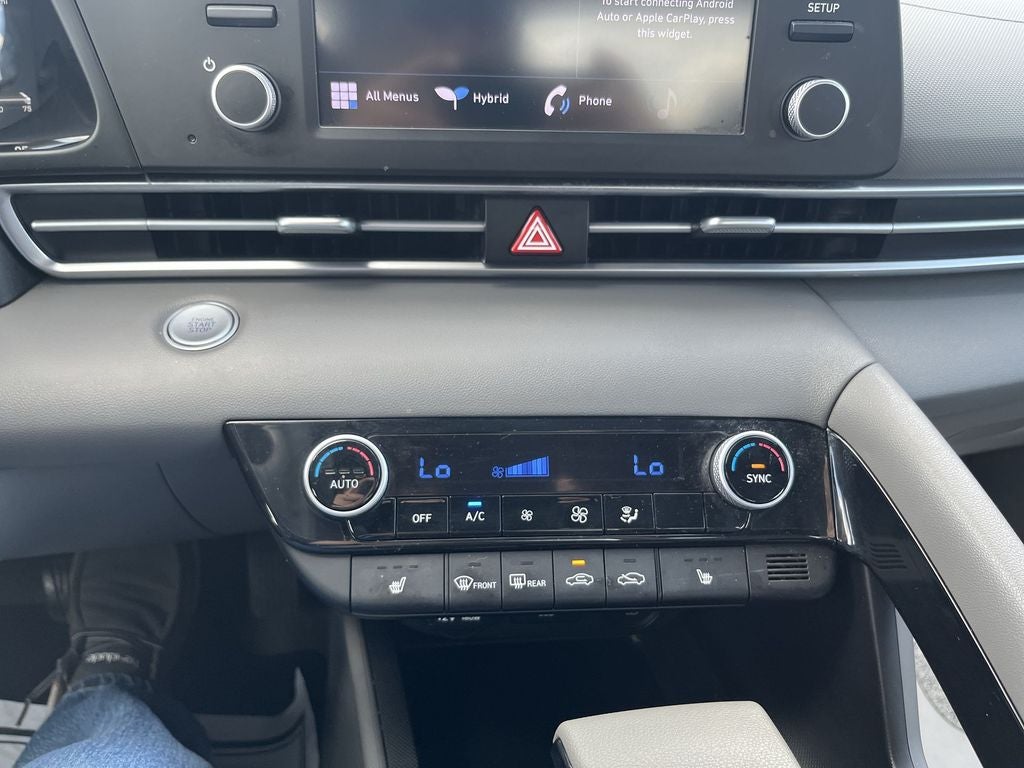 2023 Hyundai Elantra Hybrid Blue