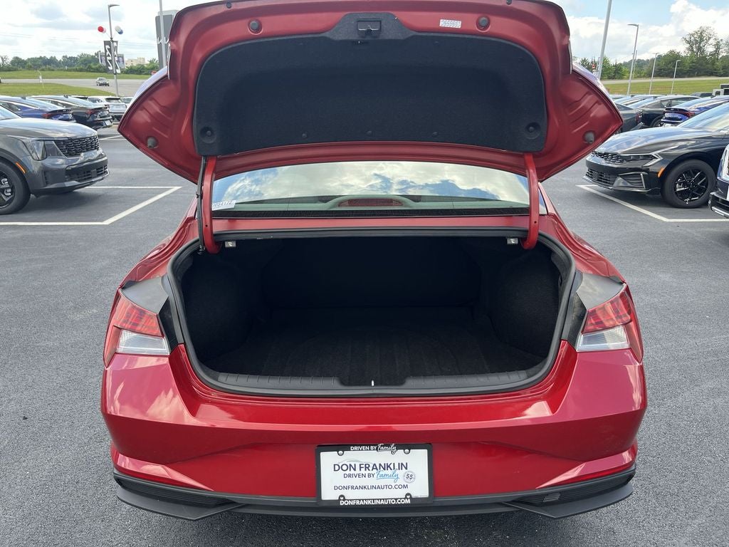2023 Hyundai Elantra Hybrid Blue