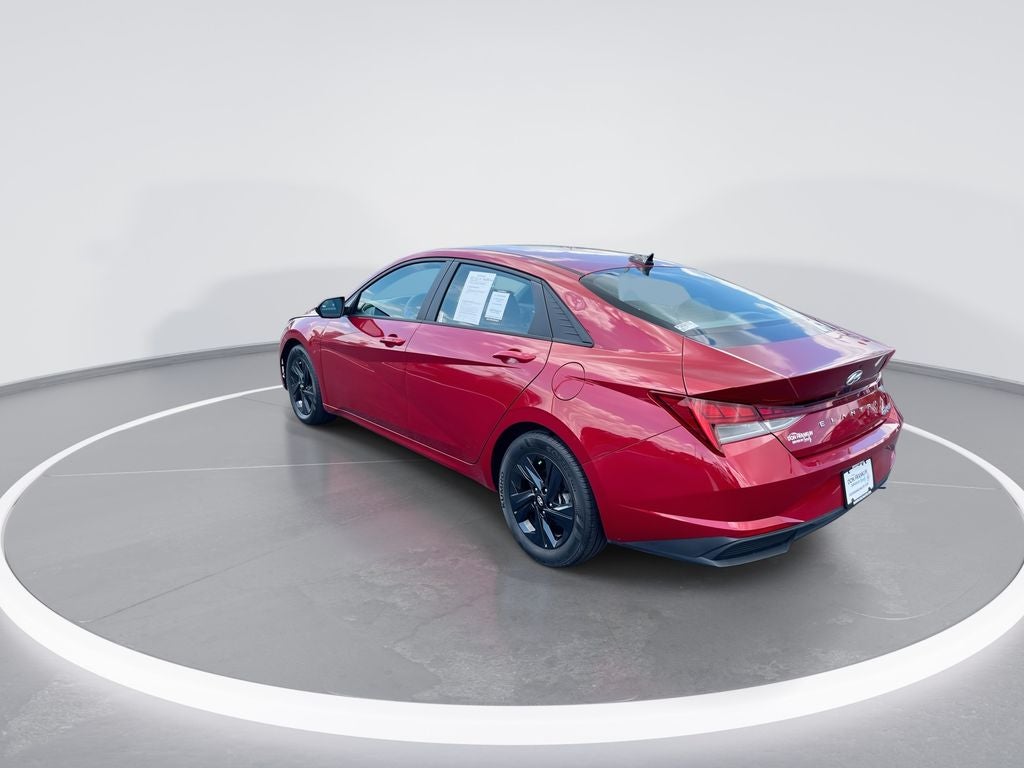 2023 Hyundai Elantra Hybrid Blue
