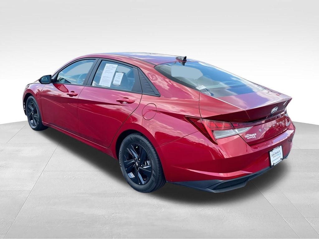 2023 Hyundai Elantra Hybrid Blue