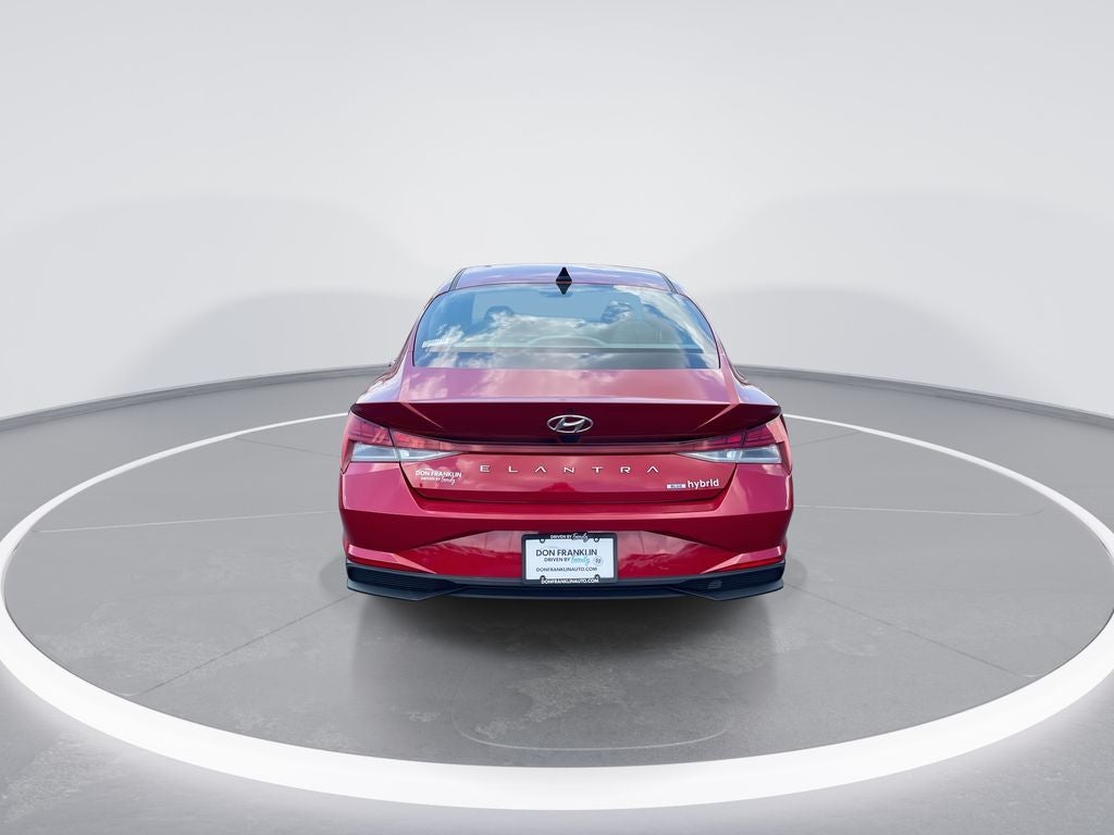 2023 Hyundai Elantra Hybrid Blue