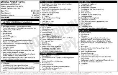 2025 Kia Niro EX Touring