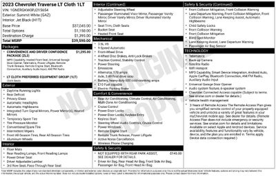 2023 Chevrolet Traverse LT 1LT