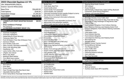 2023 Chevrolet Equinox LS
