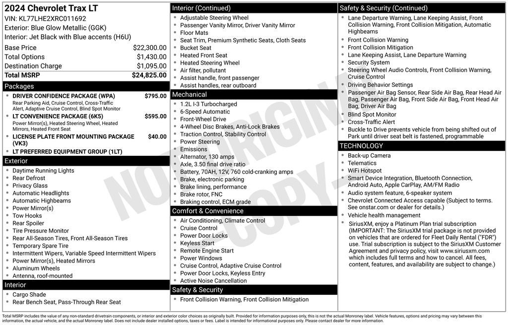 2024 Chevrolet Trax LT