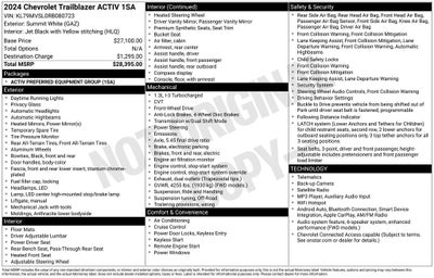 2024 Chevrolet TrailBlazer ACTIV