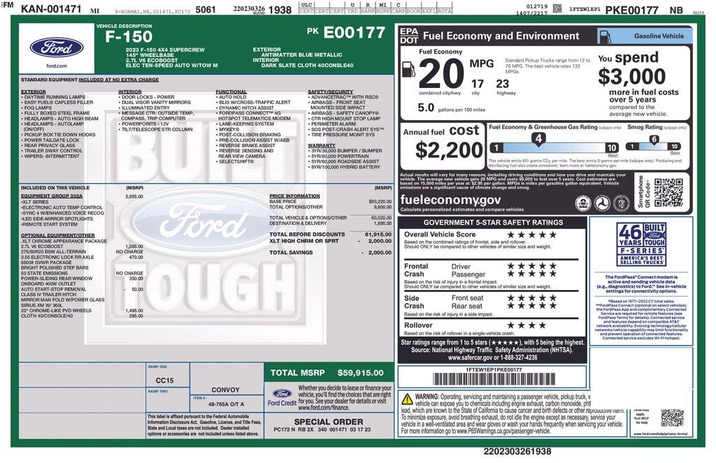 2023 Ford F-150 XLT