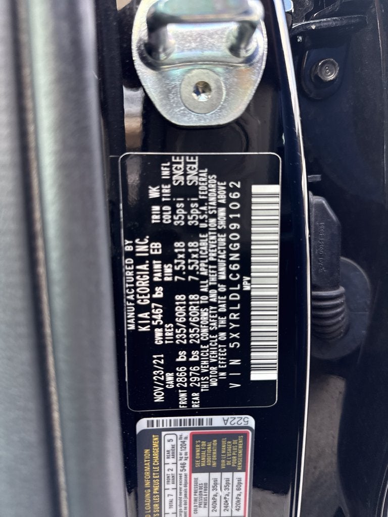 2022 Kia Sorento S