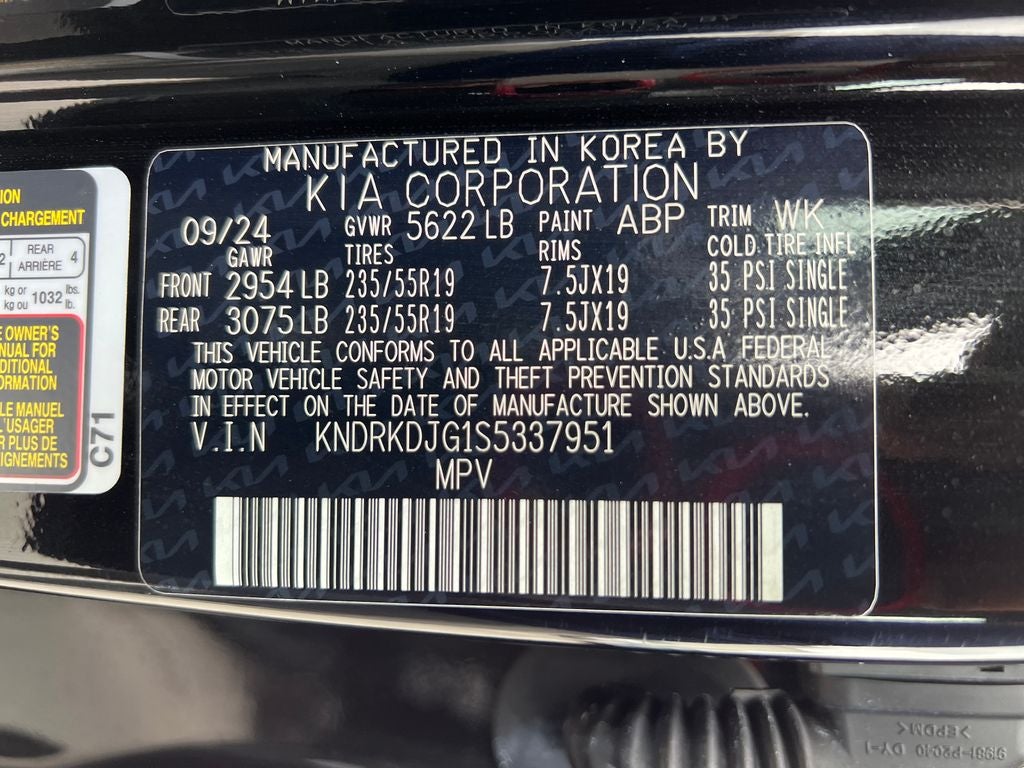 2025 Kia Sorento Hybrid SX Prestige