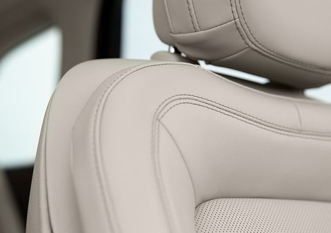 Fine craftsmanship is shown through a detailed image of front-seat stitching. | Don Franklin Lincoln Elizabethtown in Elizabethtown KY