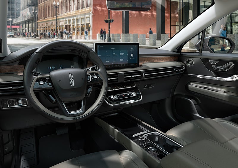 The interior dashboard of 2024 Lincoln Corsair® SUV is shown here. | Don Franklin Lincoln Elizabethtown in Elizabethtown KY